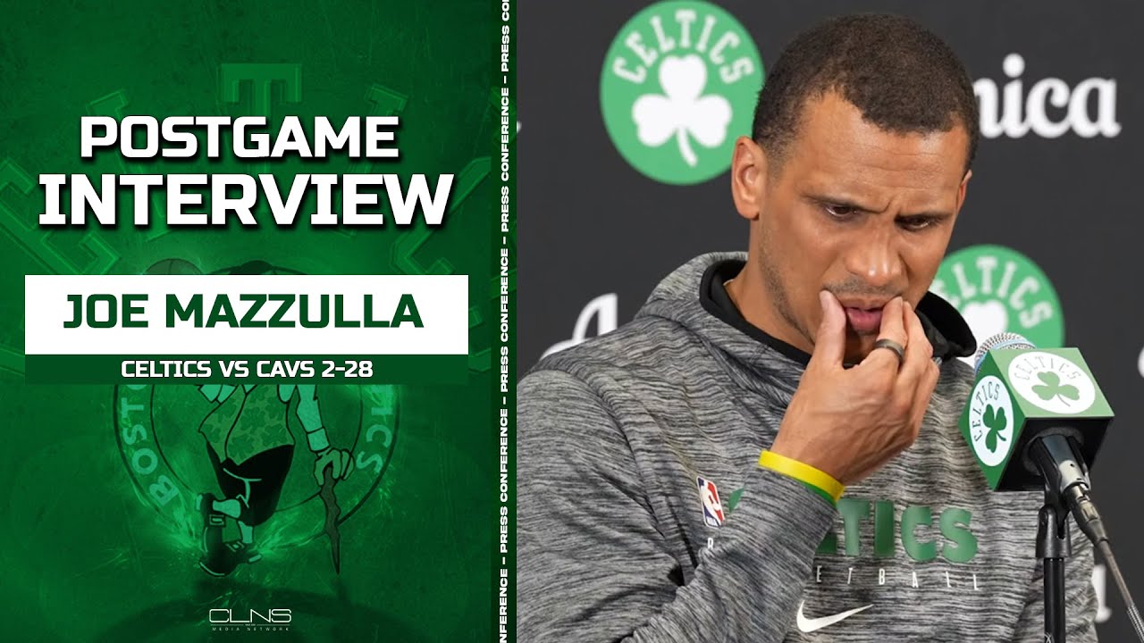 Joe Mazzulla: When You Lose Like That, EVERYBODY Has to Be Better | Celtics vs Cavs Postgame 2-28