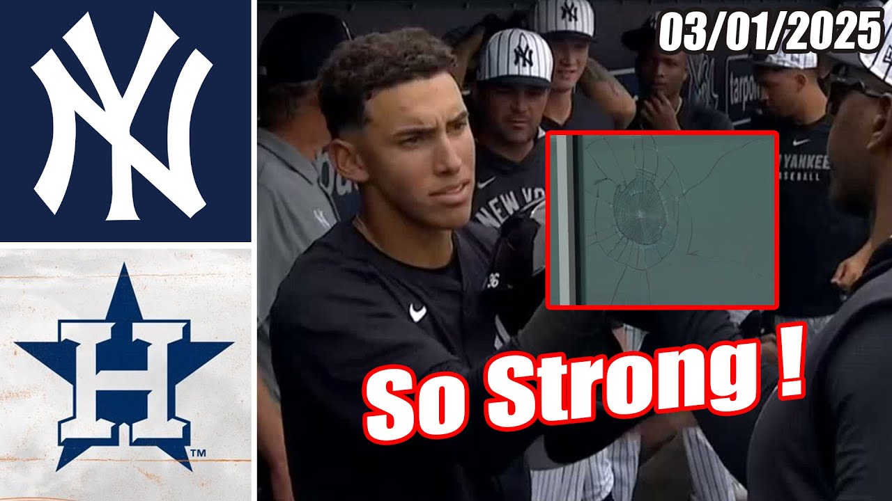Yankees vs Astros [Innings 3rd] Game Highlights (03/01/2025) | MLB Highlights 2025
