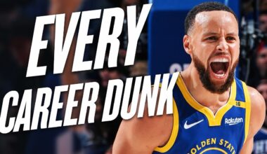 Every Dunk Of Steph Curry's Career