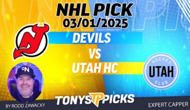 New Jersey Devils vs Utah Hockey Club 3/1/25 NHL Pick Prediction