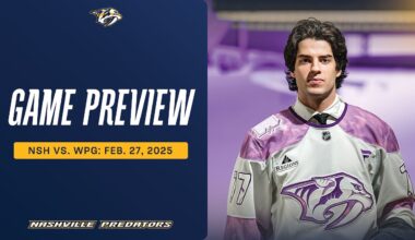 Nashville Predators vs. Winnipeg Jets: Game Preview - February 27, 2025
