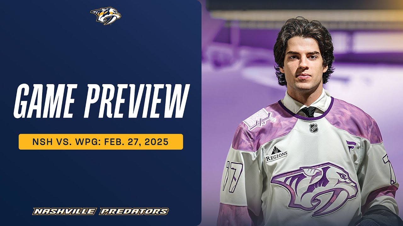 Nashville Predators vs. Winnipeg Jets: Game Preview - February 27, 2025