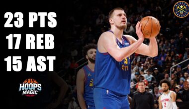 Nikola Jokic Highlights (23 pts 15 ast Triple-Double) vs Detroit Pistons | February 28, 2025