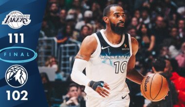 Minnesota Timberwolves Fall to Los Angeles Lakers 111-102 | 02.27.25