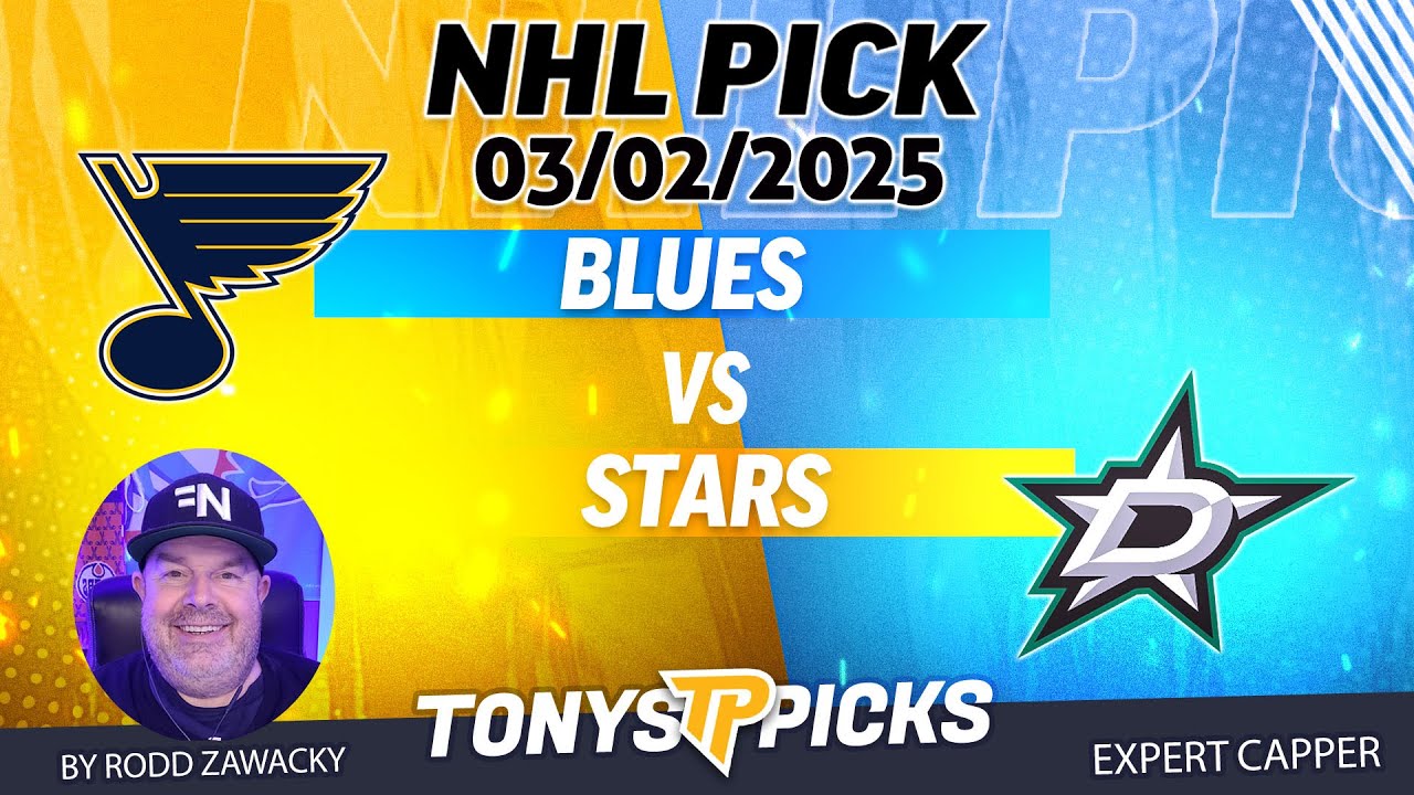 St Louis Blues vs Dallas Stars 3/2/25 NHL Pick Prediction