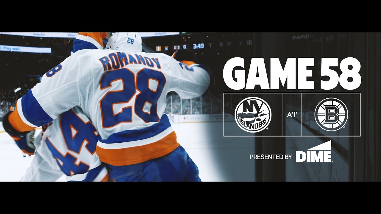 Cinematic Recap: New York Islanders 2 at Boston Bruins 1 | 2/27/25
