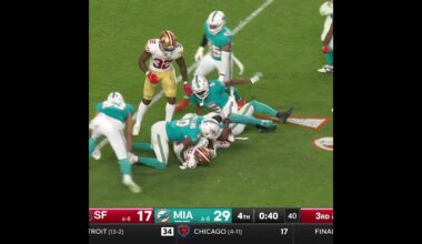 Deebo Samuel catches for a 27-yard Gain vs. Miami Dolphins