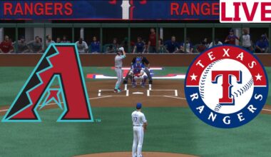 🔴LIVE 🔴Arizona Diamondbacks vs Texas Rangers/MLB spring Training / Mlb vivo/MLB THE SHOW