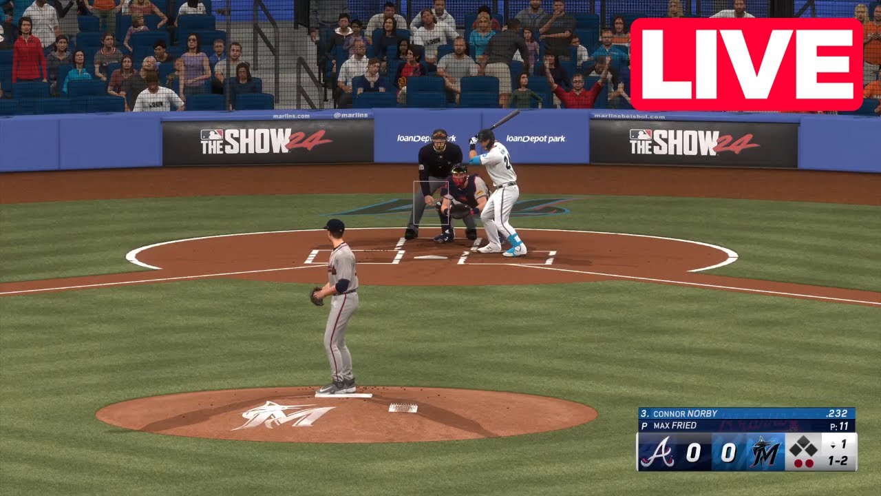 🔴LIVE🔴 Miami Marlins vs Atlanta Braves - Feb 28, 2025 MLB Full Game - Spring Training