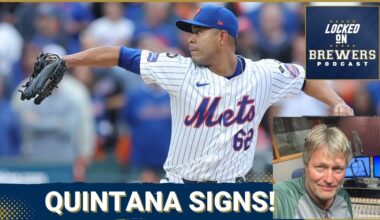 Milwaukee Brewers Add to Rotation With Addition of Quintana