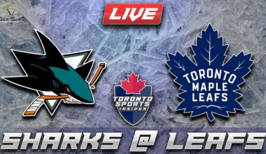 San Jose Sharks vs Toronto Maple Leafs LIVE Stream Game Audio | NHL LIVE Stream Gamecast & Chat