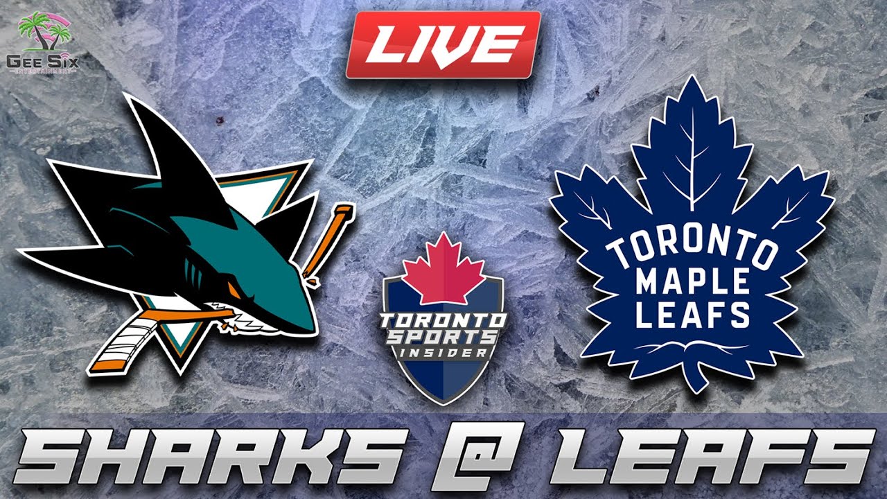 San Jose Sharks vs Toronto Maple Leafs LIVE Stream Game Audio | NHL LIVE Stream Gamecast & Chat