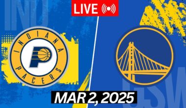 NBA LIVE! Golden State Warriors vs Indiana Pacers I March 2, 2025 Warriors vs Pacers Full Gameplay