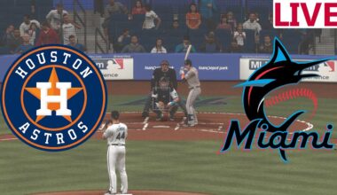 🔴LIVE 🔴Houston Astros VS Miami Marlins / Spring Training 2025/ Mlb Evivo/MLB THE SHOW