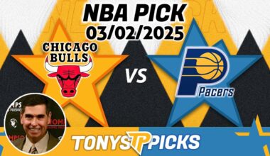 Chicago Bulls vs Indiana Pacers Pick 3/2/25 NBA Pick Prediction