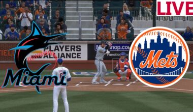🔴LIVE 🔴Miami Marlins VS New York Mets/ Spring Training 2025/ Baseball En vivo /MLB the show 24