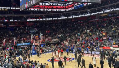Fans have TURNED UP Detroit Pistons games! BEAT THE JAZZ!