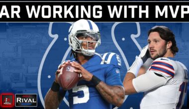 Colts QB Anthony Richardson Training with MVP Josh Allen!