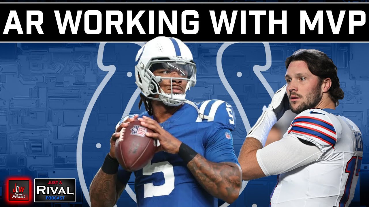 Colts QB Anthony Richardson Training with MVP Josh Allen!