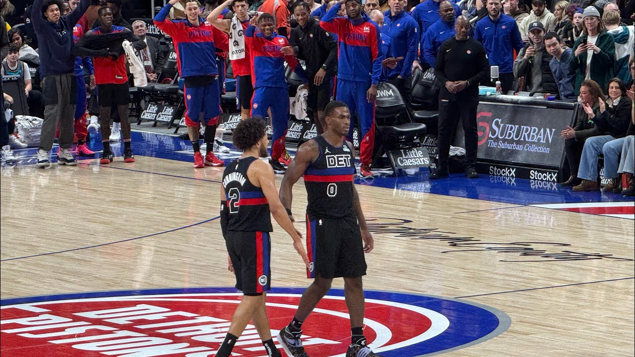 Jalen Duren and the Detroit Pistons have LEVELED UP!