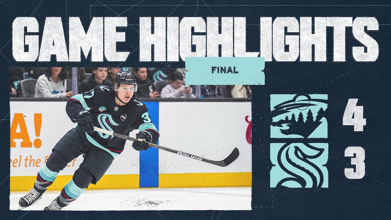 Seattle Kraken vs. Minnesota Wild | 03/04 Game Highlights