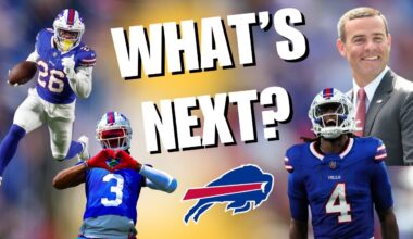 Bills get READY for FREE AGENCY. Players to let walk. Players to sign & will Cook get PAID