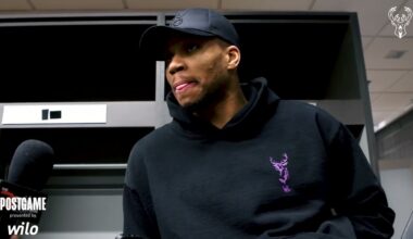 Giannis Antetokounmpo Postgame Media Availability | 03.04.25