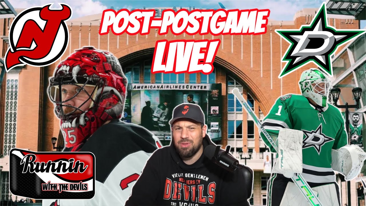 NJ Devils vs. Dallas Stars Post-Postgame LIVE! 3/4/25 DEVASTATING LOSS