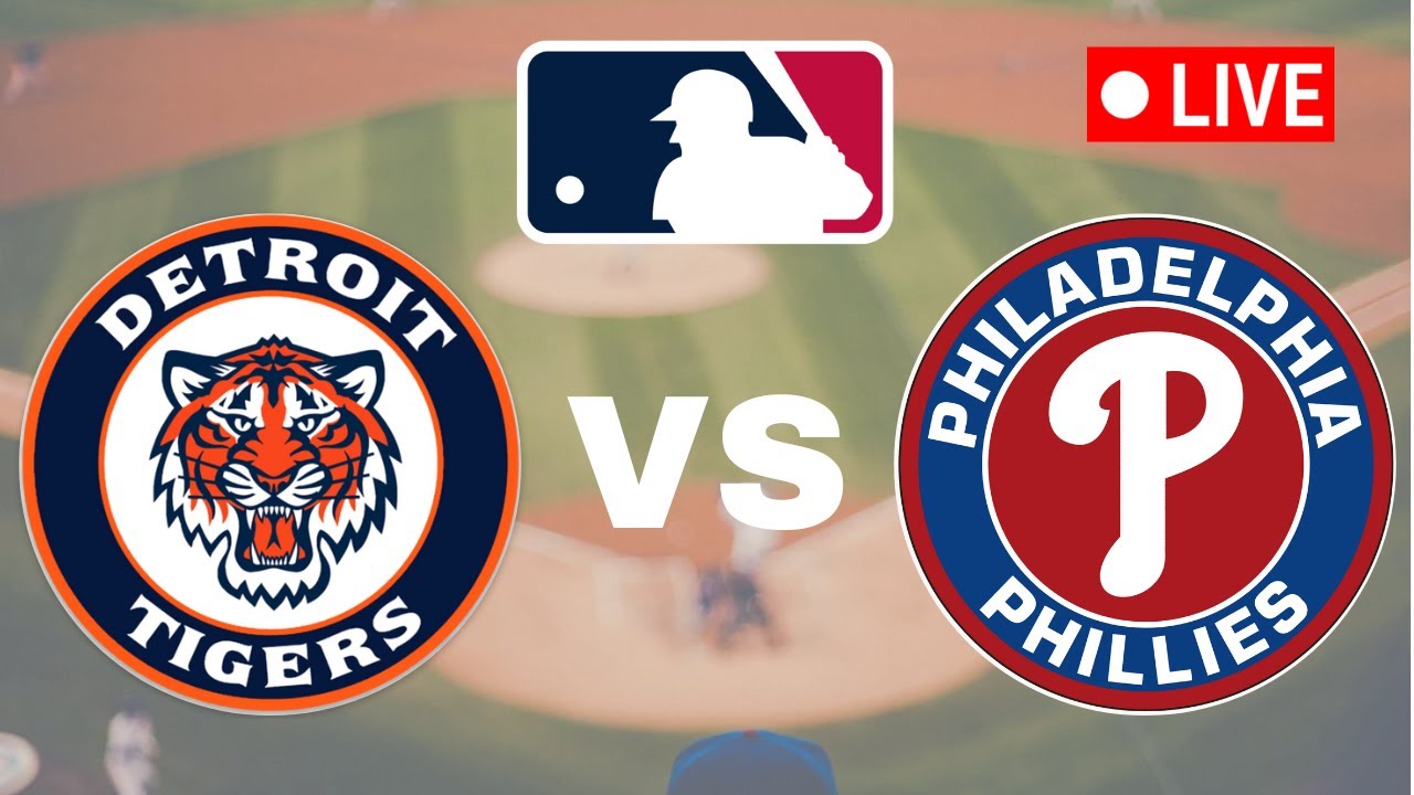 🔴LIVE : Detroit Tigers vs Philadelphia Phillies | MLB Major League 2025 Live Match Score