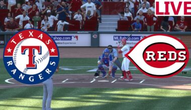 🔴LIVE MLB🔴Texas Rangers VS Cincinnati Reds/Baseball Spring training /MLB THE SHOW