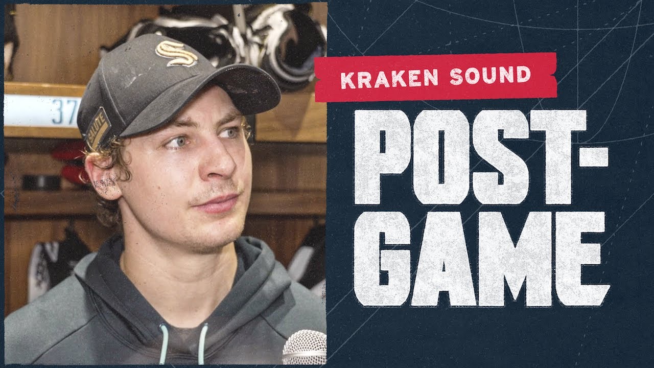 Postgame Sound | Yanni Gourde & Coach Bylsma | March 7, 2025