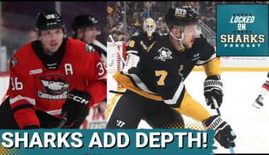 San Jose Sharks' Roster Shake-Up: Vitek Vanecek Out, Patrick Giles & Vincent Desharnais In