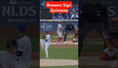 Breaking News!🚨 The Milwaukee Brewers signed Jose Quintana! (2024 NLFS highlights) #mlb
