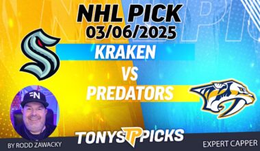 Seattle Kraken vs Nashville Predators 3/6/25 NHL Pick Prediction