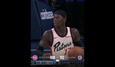 4th Quarter Highlights | Pistons vs Clippers  #detroitpistons #pistons #detroitbasketball #nba