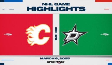 NHL Highlights | Flames vs. Stars - March 6, 2025