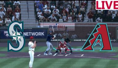 🔴LIVE MLB🔴Seattle Mariners VS Arizona Diamondbacks  /MLB Spring training / /MLB THE SHOW