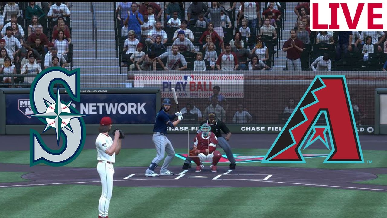 🔴LIVE MLB🔴Seattle Mariners VS Arizona Diamondbacks  /MLB Spring training / /MLB THE SHOW