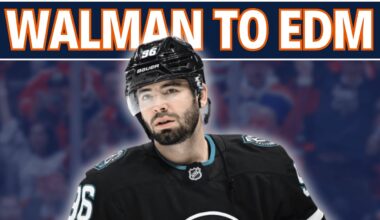 INSTANT REACTION: The Oilers acquire Jake Walman from the San Jose Sharks | OILERS NEWS