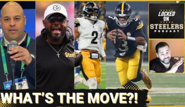 Steelers' Free Agency Priorities | Justin Fields or Russell Wilson? | D.K. Metcalf Trade or Sign WR?
