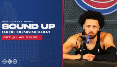 Post-Game Press Conference: Cade Cunningham | Pistons vs Clippers | 03.05.25