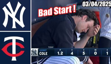 Yankees vs Twins [Innings 2nd] Game Highlights Mar 6, 2025 | MLB Highlights 2025