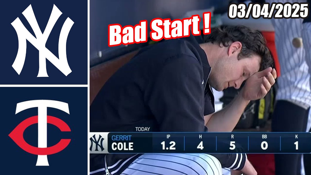 Yankees vs Twins [Innings 2nd] Game Highlights Mar 6, 2025 | MLB Highlights 2025