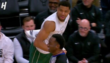 Giannis Whipped the Ref with a Towel 😂