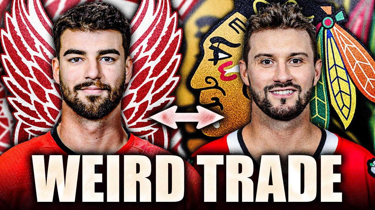 STEVE YZERMAN MAKES A WEIRD TRADE: JOE VELENO TO THE CHICAGO BLACKHAWKS FOR CRAIG SMITH, PETR MRAZEK