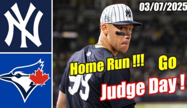 New York Yankees vs Toronto Blue Jays Full Game Highlights (03/07/2025) | MLB Highlights 2025