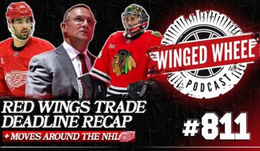 MRAZEK BACK TO DETROIT - RED WINGS TRADE DEADLINE RECAP  - Winged Wheel Podcast - Mar. 7th, 2025