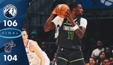 Minnesota Timberwolves Defeat Miami Heat 106-104 | 03.07.25
