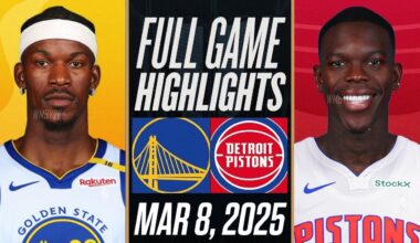 WARRIORS vs PISTONS FULL GAME HIGHLIGHTS MARCH 8, 2025 NBA FULL GAME HIGHLIGHTS TODAY 2K25