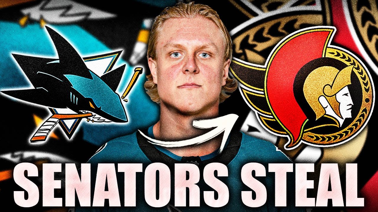 THE SENATORS JUST FLEECED THE SAN JOSE SHARKS: FABIAN ZETTERLUND TO OTTAWA FOR ZACK OSTAPCHUK & MORE